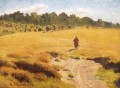 the boy in the field classical landscape Ivan Ivanovich plan scenes